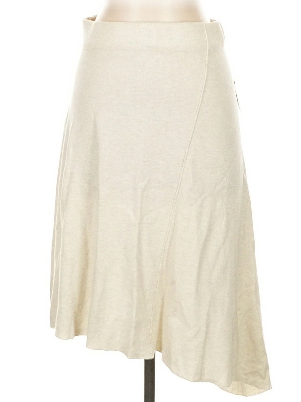 NIC+ZOE white midi skirt